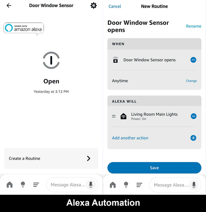 Smart WiFi Door and Window Sensor