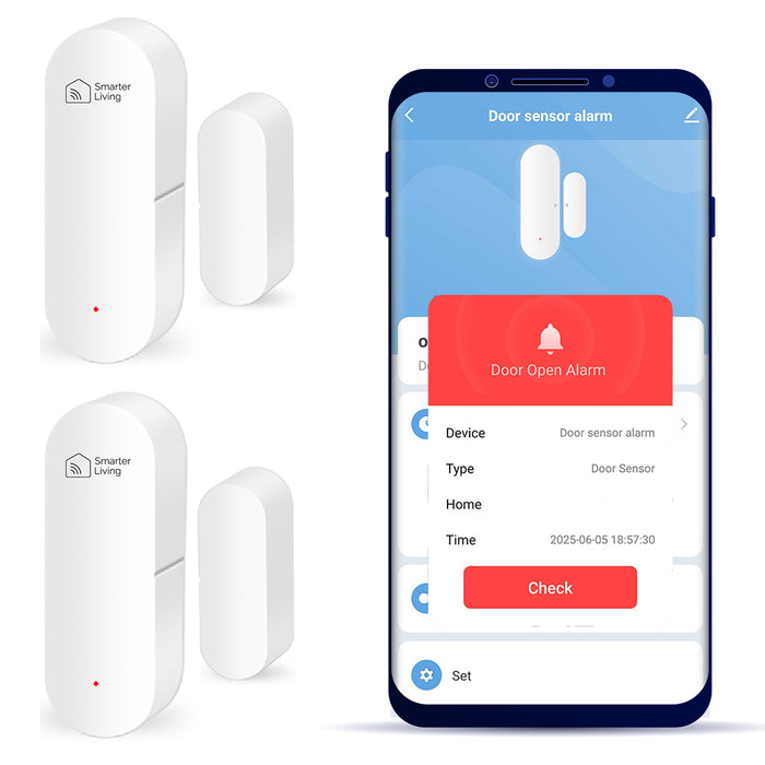 Smart WiFi Door and Window Sensor