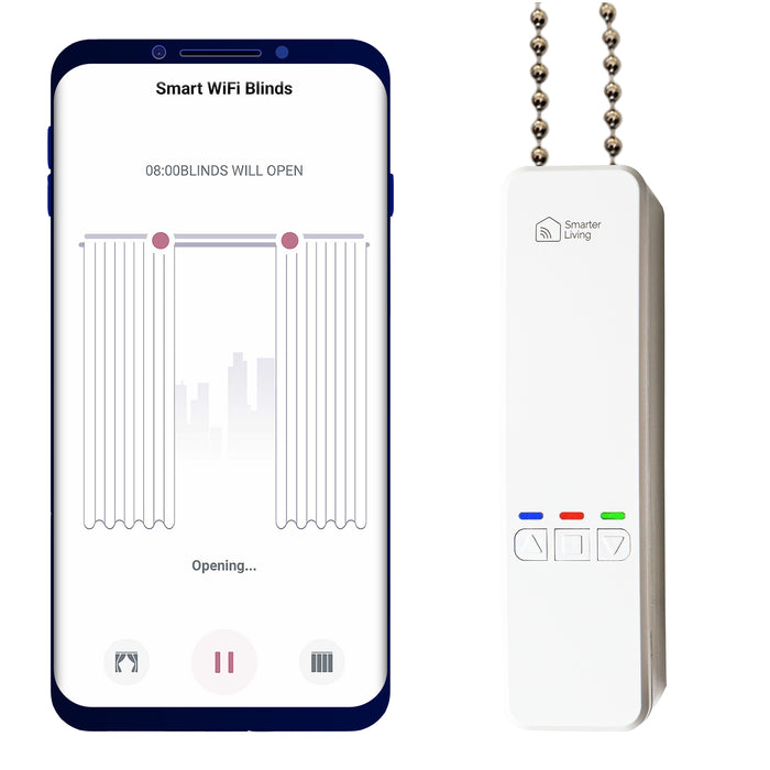 Smart WiFi Blind Motor - Retrofit your existing blinds in 10 minutes