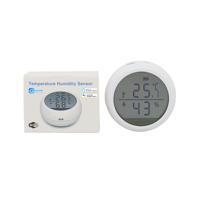 WiFi Temperature & Humidity Sensor (Round)