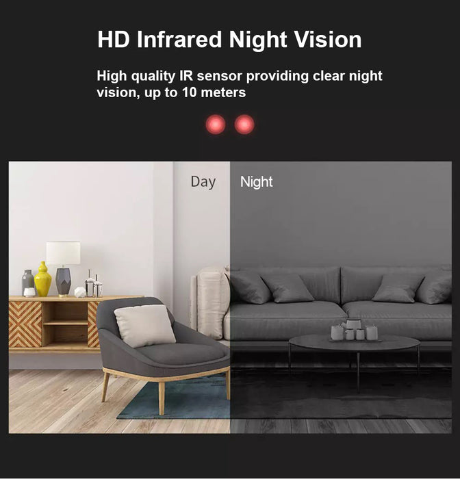 Smart WiFi Camera, 2K HD Video, 32GB Memory Card included